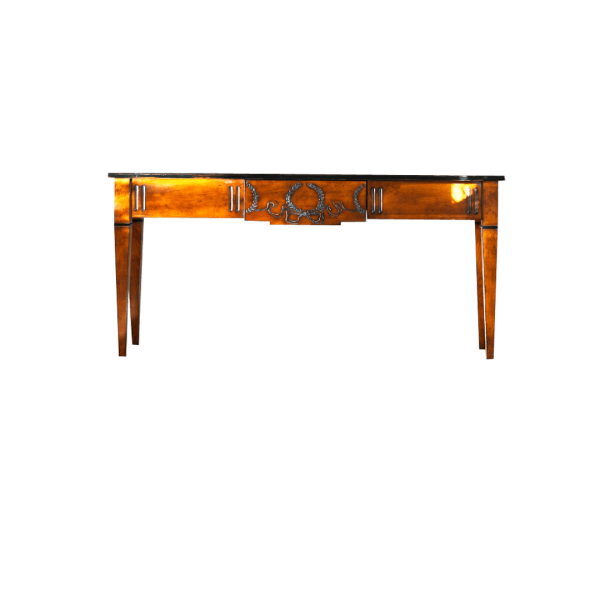 wooden conscol in Empire style premium class furniture