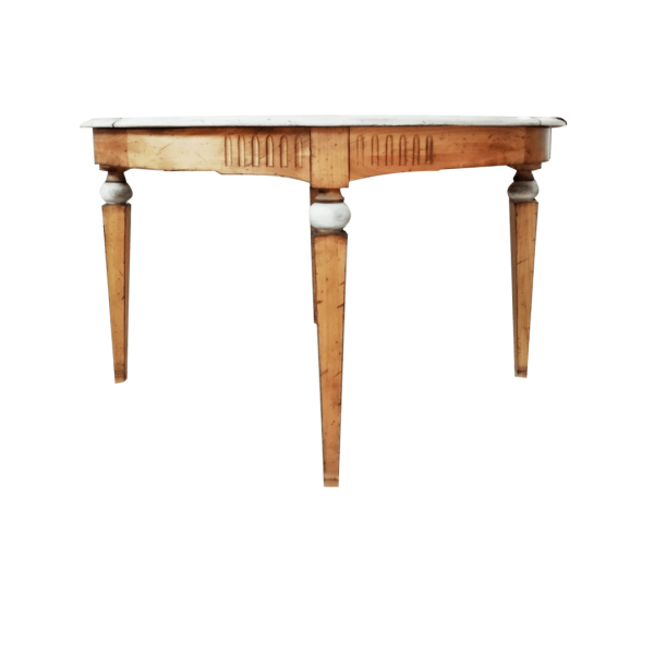 дизайнерский стол из дерева на кухню ручная сборка