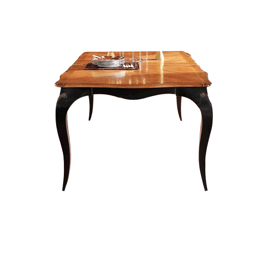 обеденный стол из натурального дерева антиквариант ручной работы