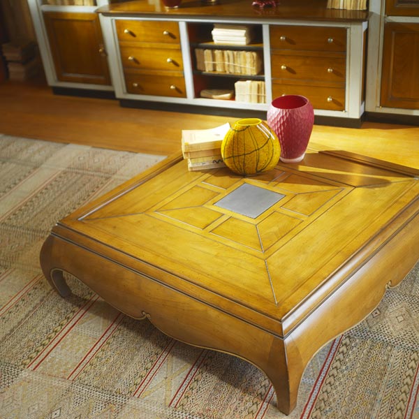 wooden coffee table with a set of countertops to order in Ukraine