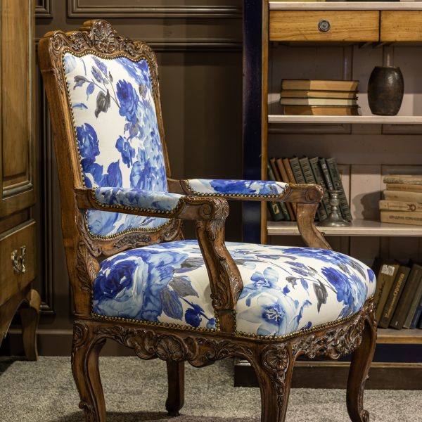 15-handmade antique louis armchair